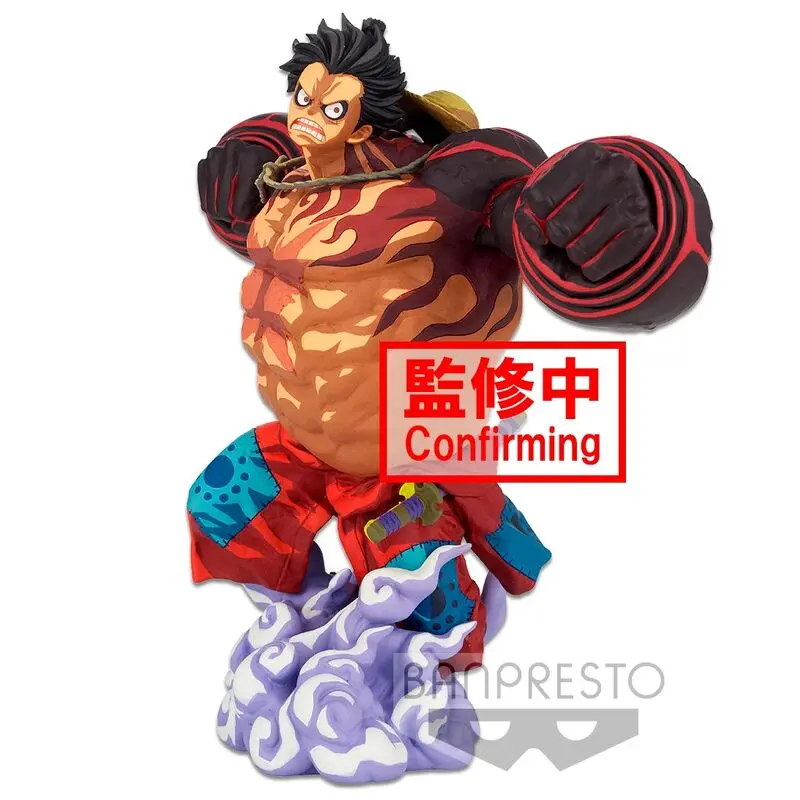 One Piece Banpresto World figura Colosseum 3 Super Master Stars Piece The Monkey D.Luffy Gear4 Two Dimensions figura 22cm termékfotó
