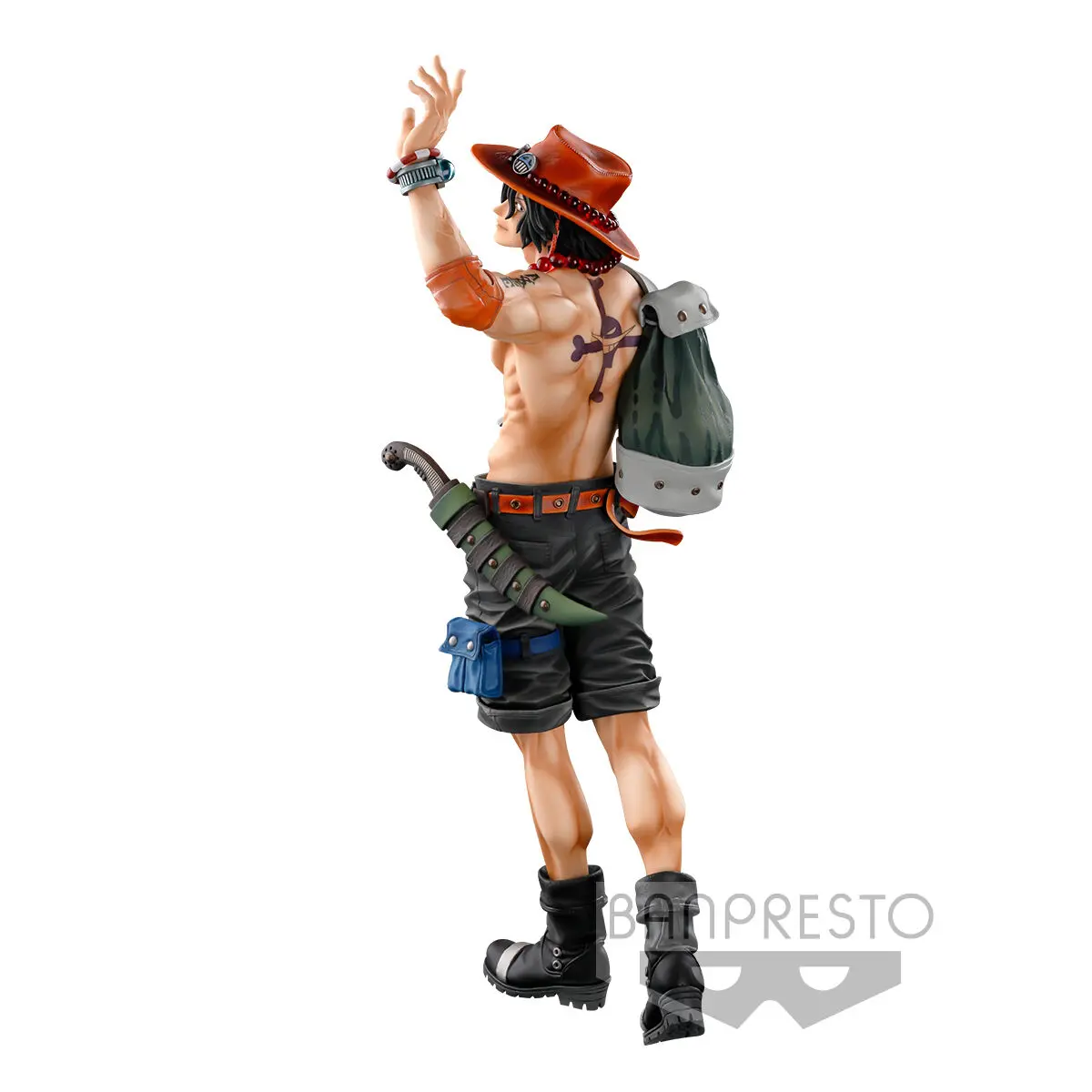 One Piece Banpresto World figura Colosseum 3 Super Master Stars Piece The Portgas D. Ace The Brush figura 30cm termékfotó