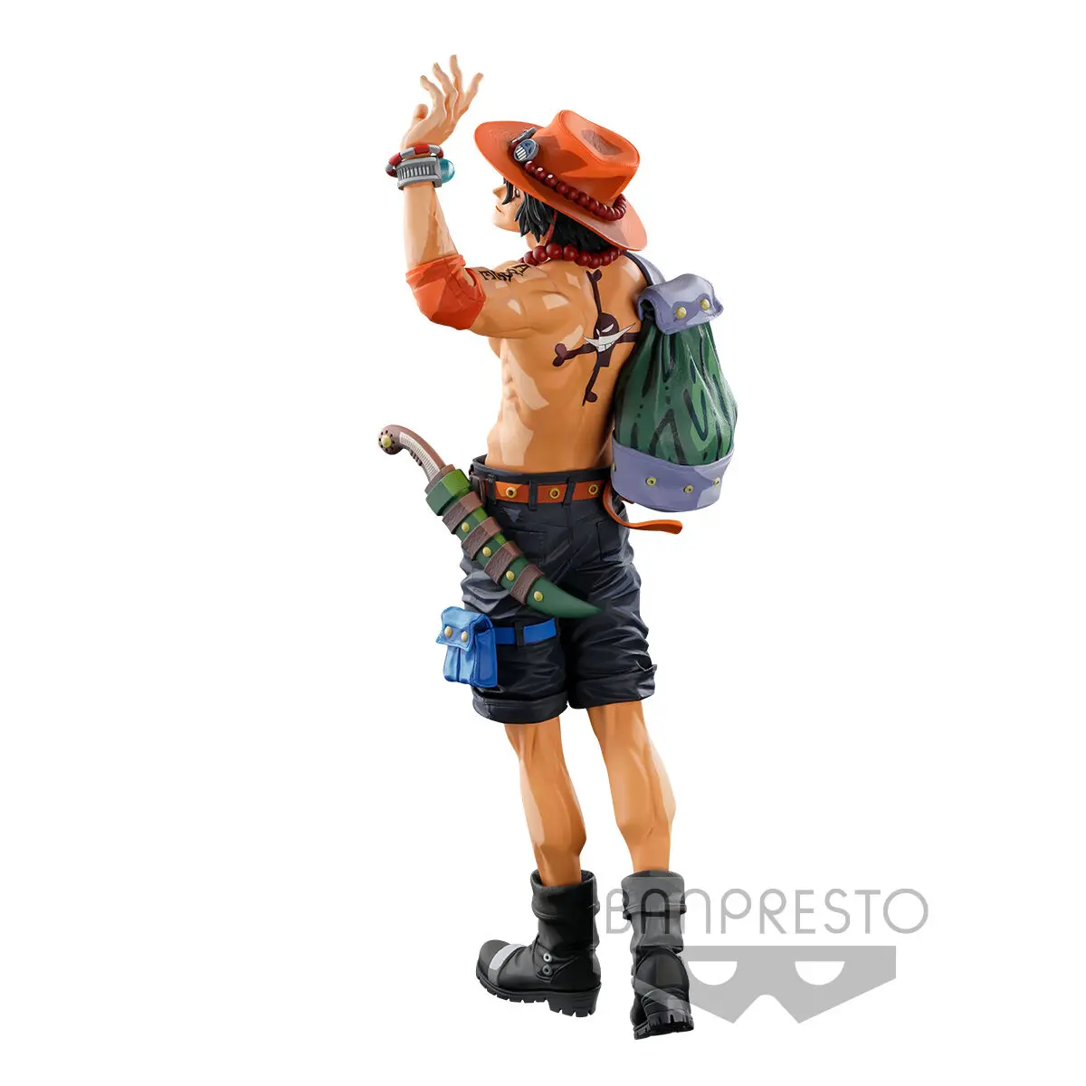 One Piece Banpresto World figura Colosseum 3 Super Master Stars Piece The Portgas D. Ace Two Dimensions figura 30cm termékfotó