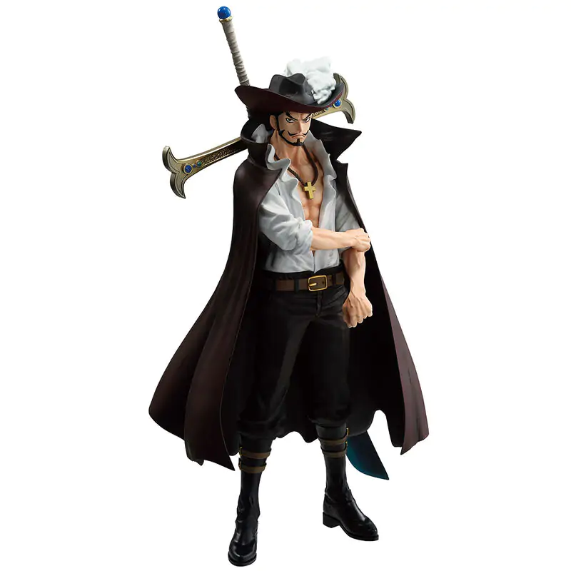 One Piece Beyond The Trials Dracule Mihawk Ichibansho figura 25cm termékfotó