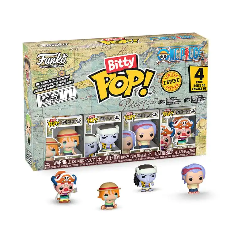 One Piece Bitty Funko POP! Vinyl figura 4 db-os csomag Nami termékfotó