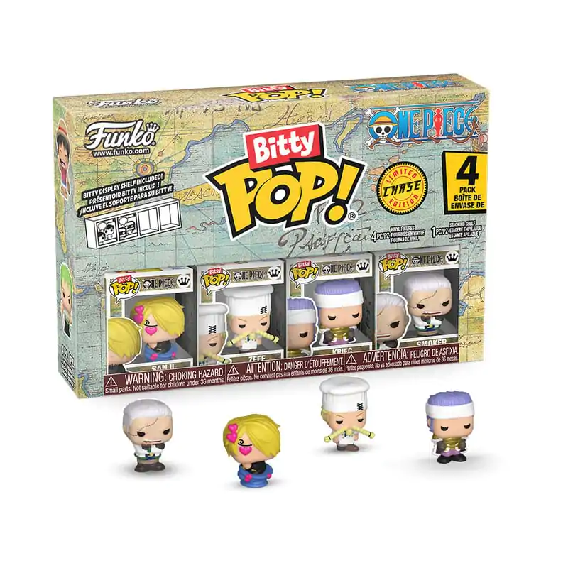 One Piece Bitty Funko POP! Vinyl figura 4 db-os csomag Sanji termékfotó
