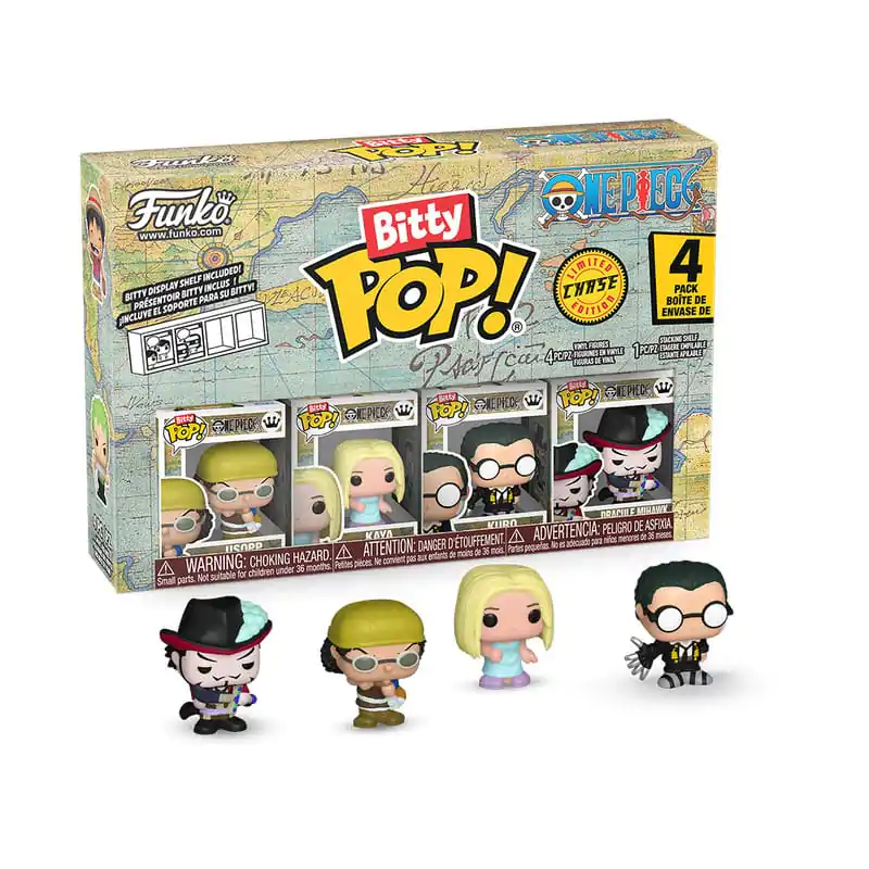 One Piece Bitty Funko POP! Vinyl figura 4 db-os csomag Usopp termékfotó