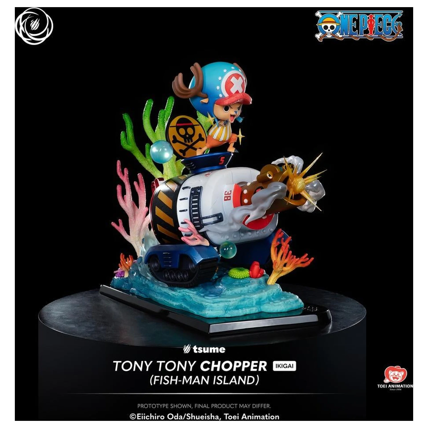 One Piece Chopper "Fish-Man Island" szobor figura Ikigai 1/6 By Tsume 34cm termékfotó