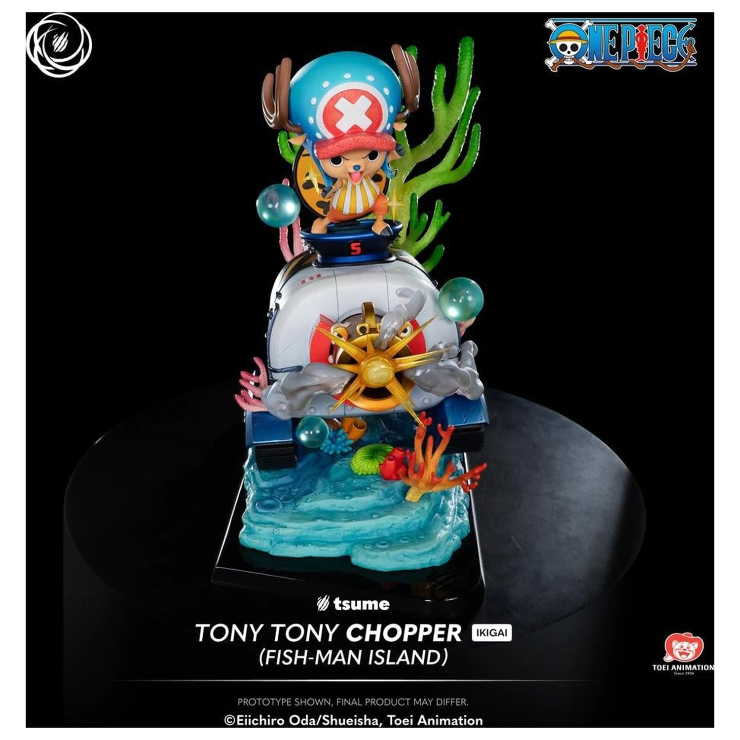 One Piece Chopper "Fish-Man Island" szobor figura Ikigai 1/6 By Tsume 34cm termékfotó