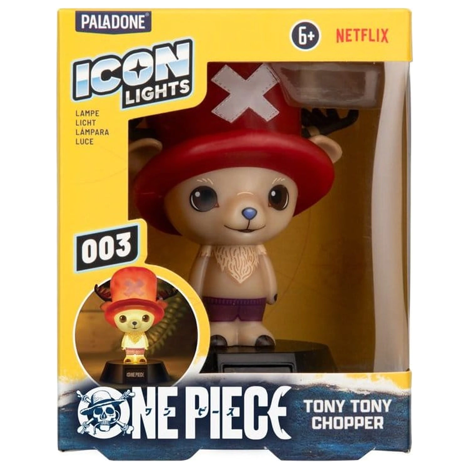 One Piece Chopper Icon lámpa termékfotó