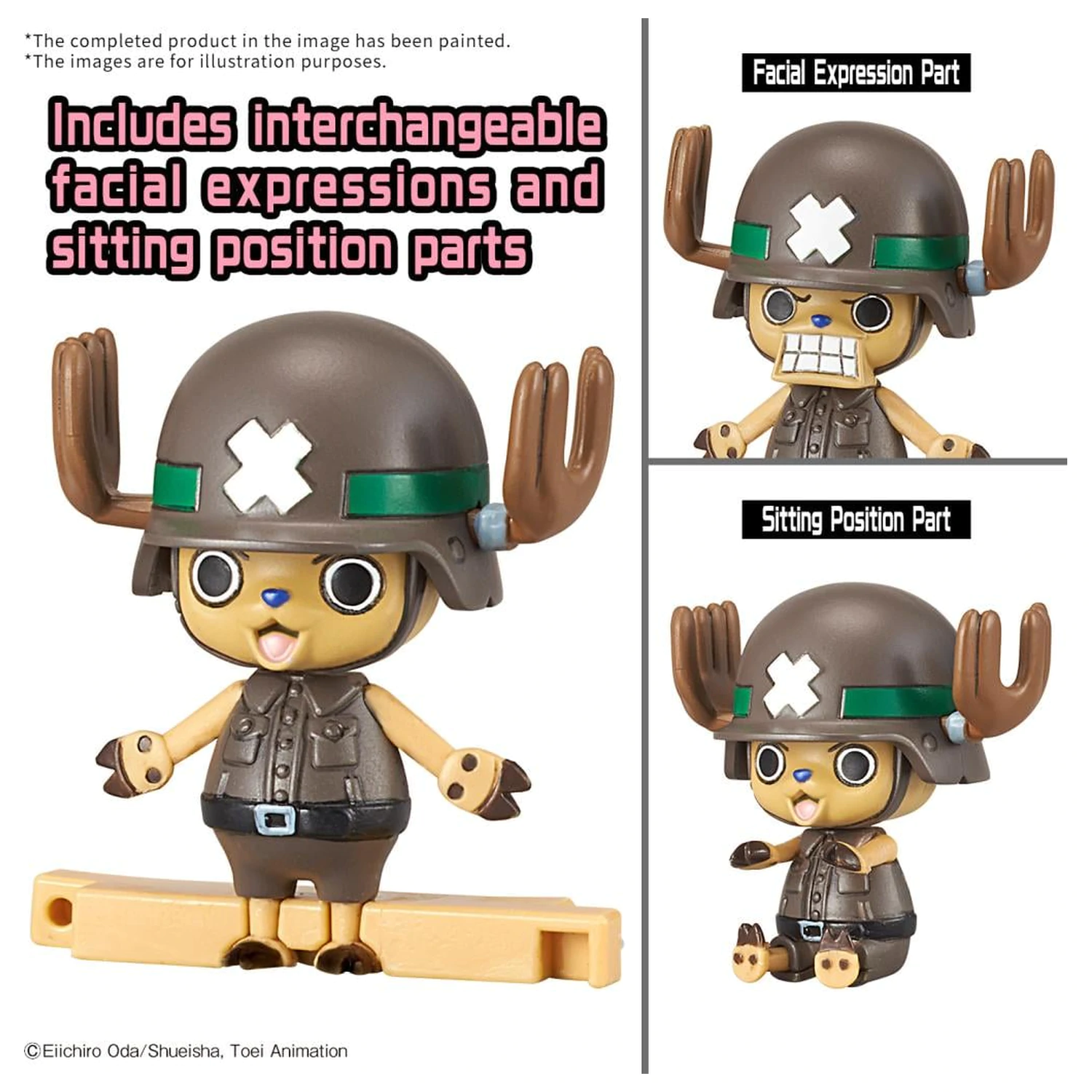 One Piece: Chopper Robo Super 2&3 Heavy Armor & Horn Dozer - modell készlet termékfotó
