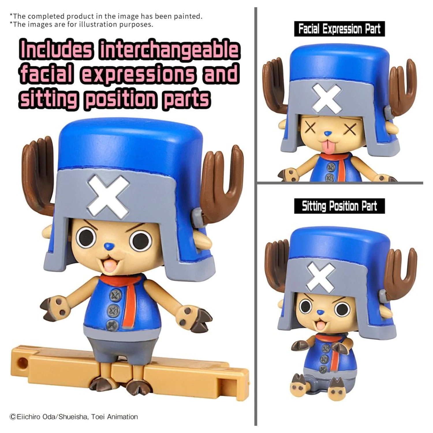 One Piece: Chopper Robo Super 2&3 Heavy Armor & Horn Dozer - modell készlet termékfotó
