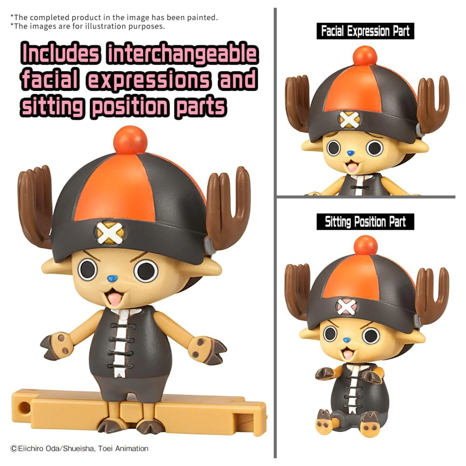 One Piece Chopper Robo Supper 4&5 Kung Fu...& Walk Hopper modell készlet termékfotó