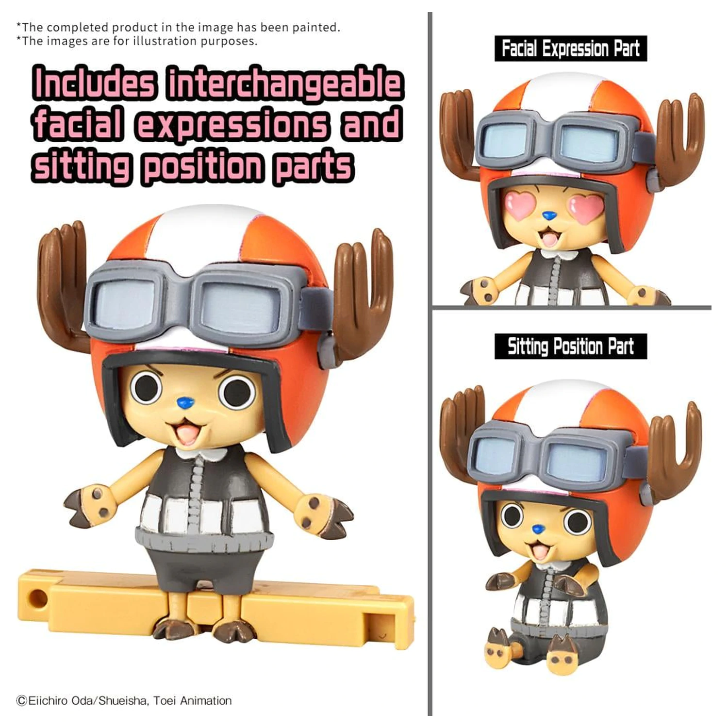 One Piece Chopper Robo Supper 4&5 Kung Fu...& Walk Hopper modell készlet termékfotó