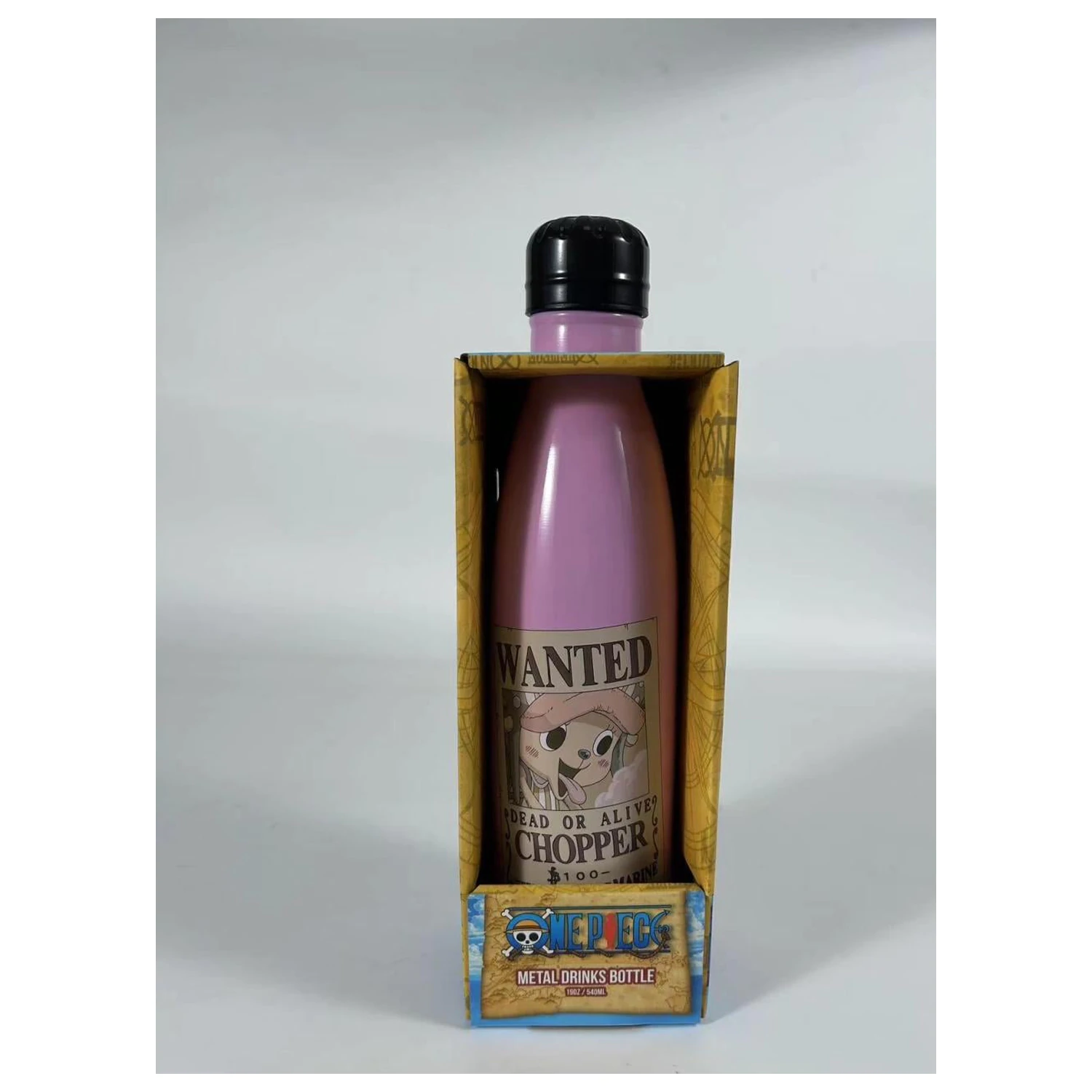ONE PIECE Chopper Wanted Metal palack kulacs 560 ml termékfotó