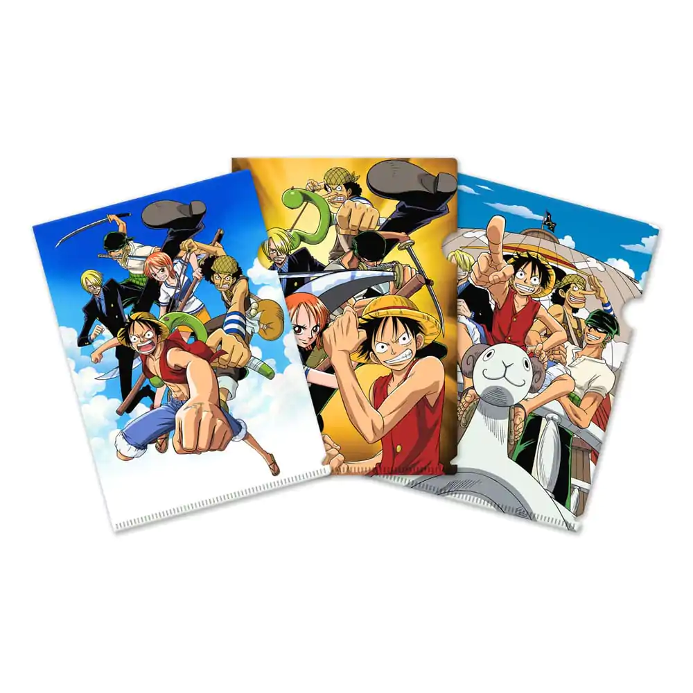 One Piece Klarsichthüllen 3er-Set Classic Adventures termékfotó