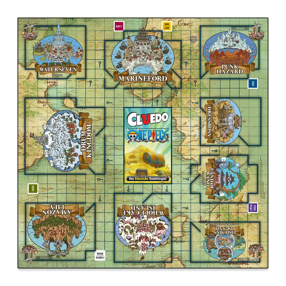 One Piece Board Game Clue *German Version* termékfotó