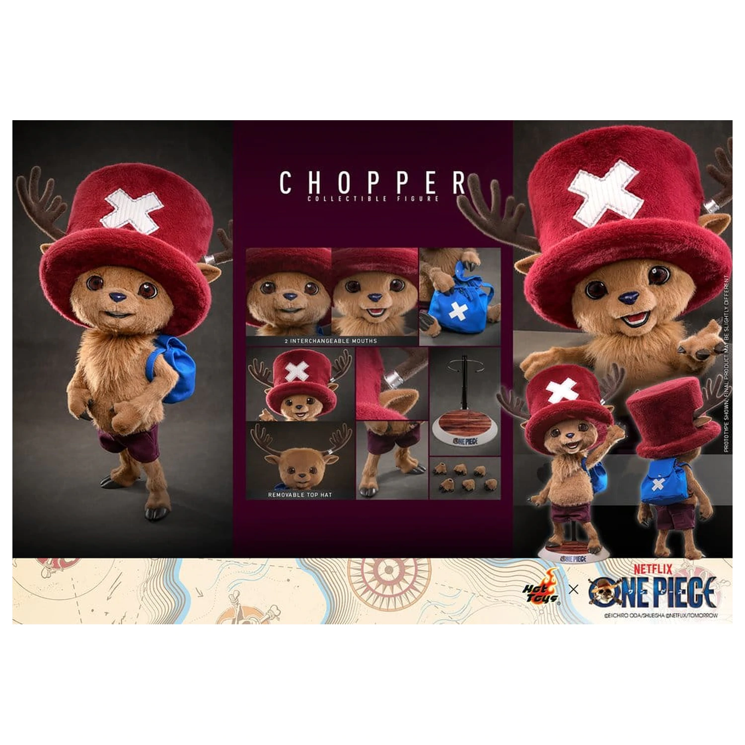 One Piece Collectible figura akciófigura Chopper 49 cm termékfotó