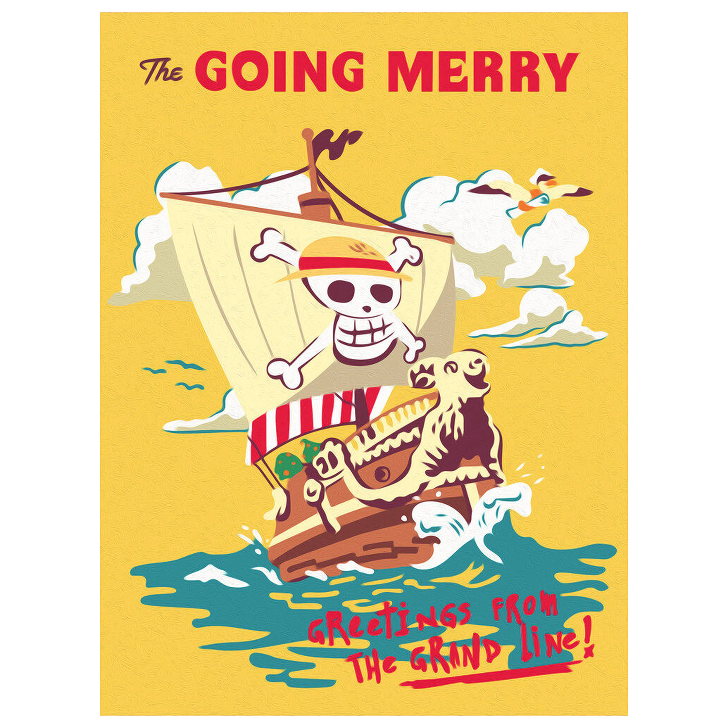 One Piece CreArt rajzcsomag termékfotó