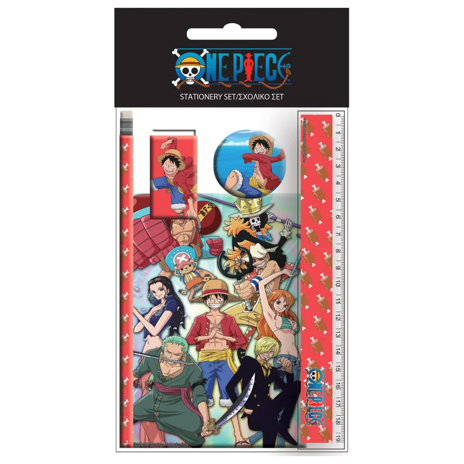 One Piece Crew írószer szett 5 db-os termékfotó