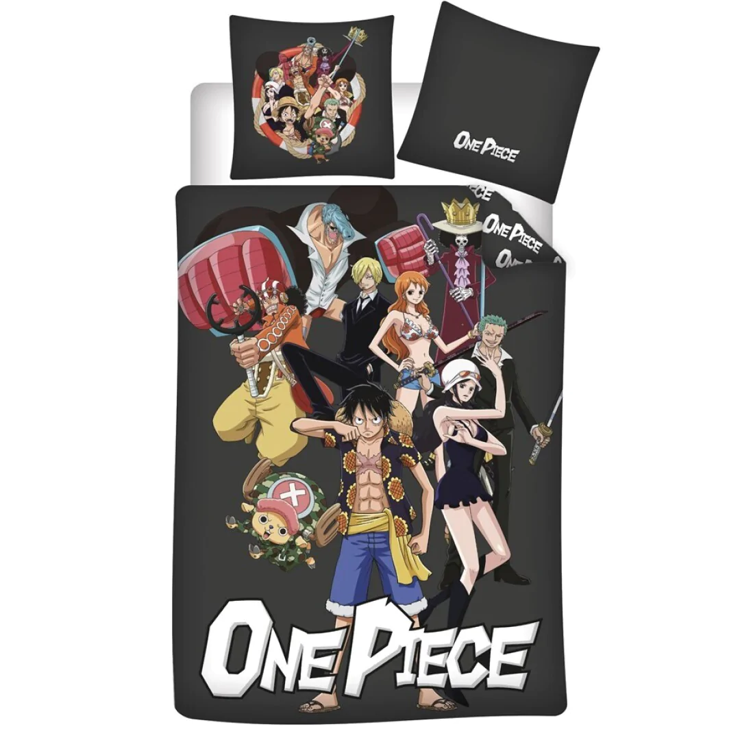 One Piece Crew mikroszálas ágyneműhuzat 140x200cm termékfotó