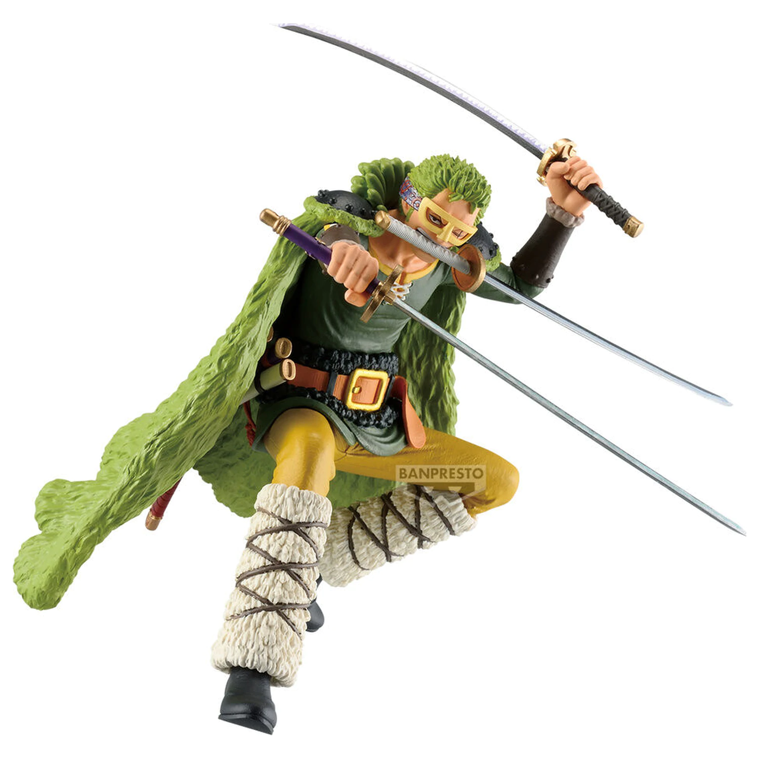 One Piece Cross Posing Roronoa Zoro figura 18cm termékfotó