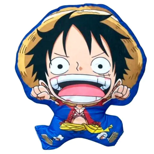 One Piece D Luffy 3D párna 35 cm termékfotó