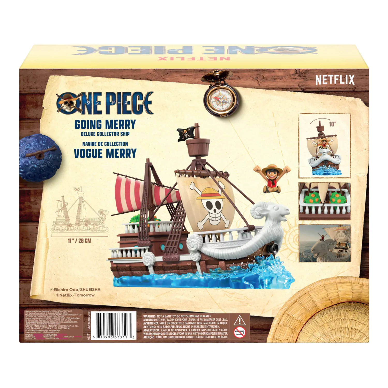 One Piece Deluxe Collector Ship Going Merry modell készlet  termékfotó