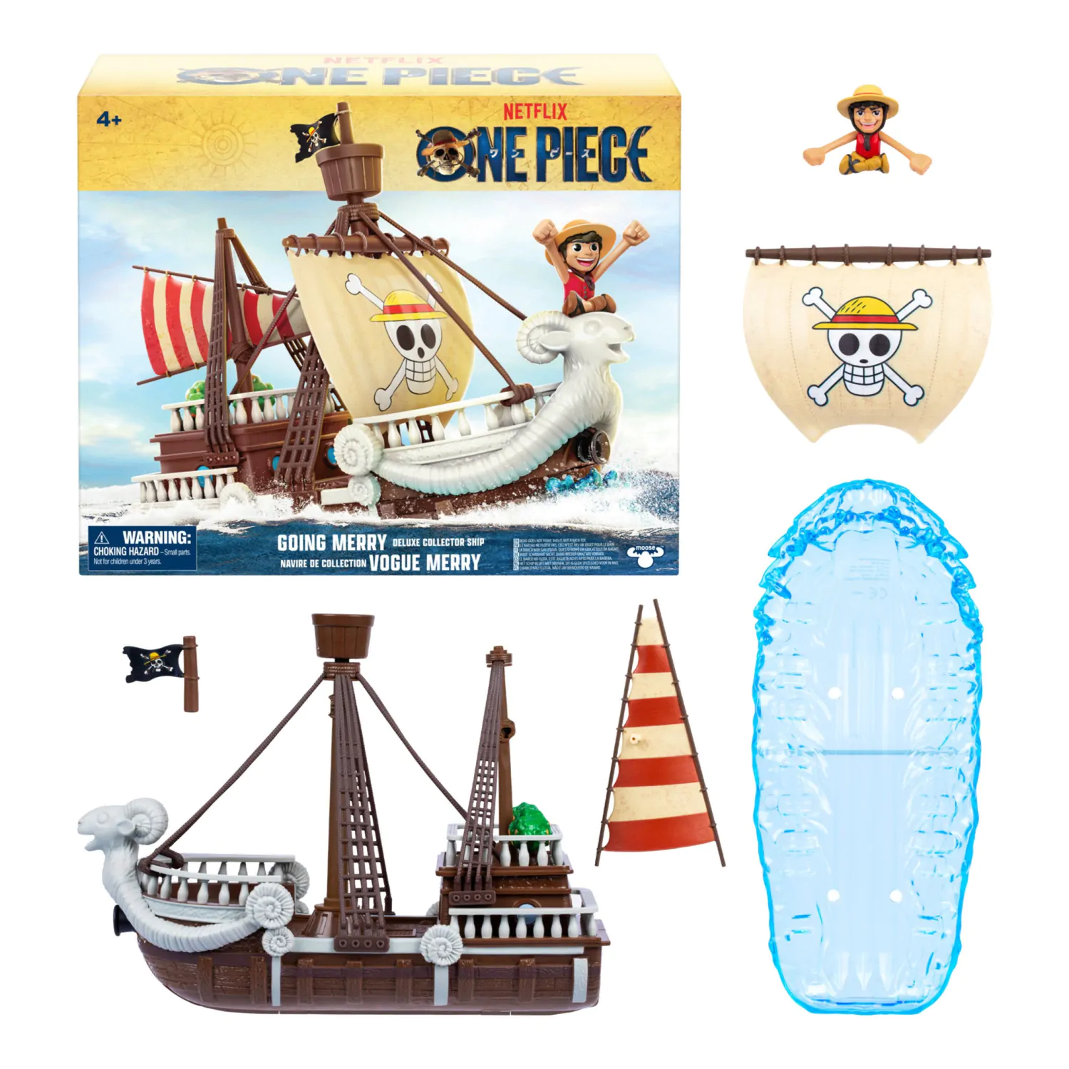 One Piece Deluxe Collector Ship Going Merry modell készlet  termékfotó