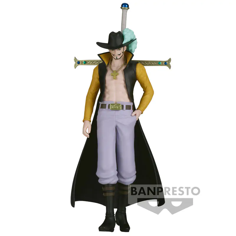 One Piece Dracule Mihawk The Shukko figura 16cm termékfotó