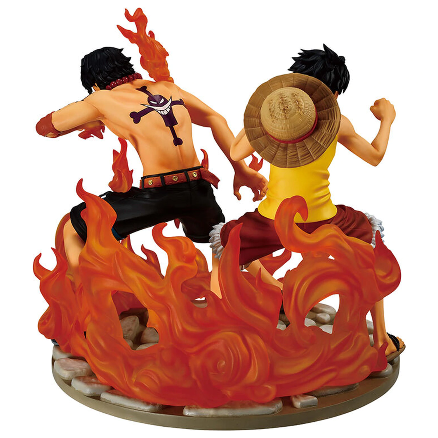 One Piece Dramatic Memories Ace & Luffy Ichibansho figura 15cm termékfotó