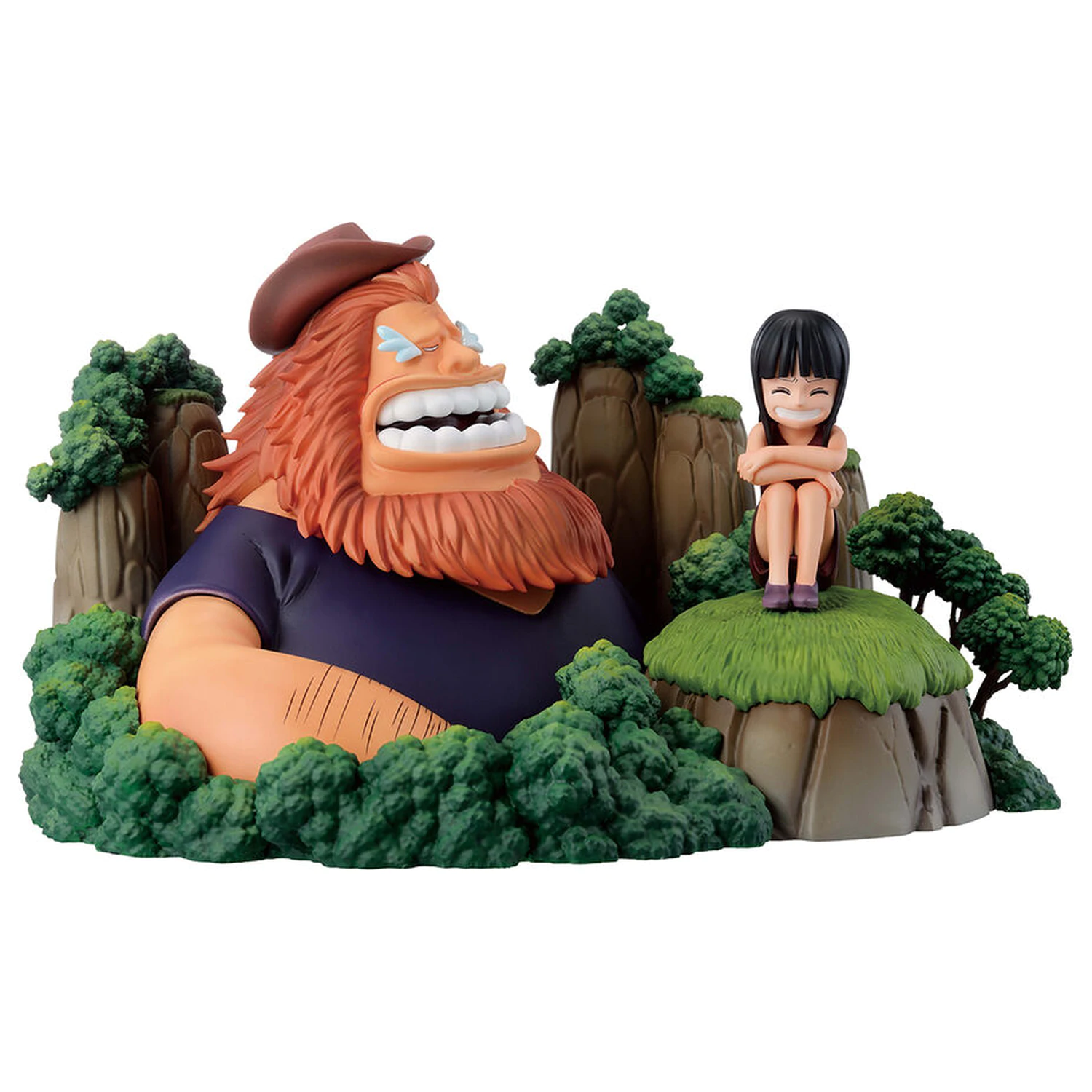 One Piece Dramatic Memories Saul & Robin figura 13cm termékfotó