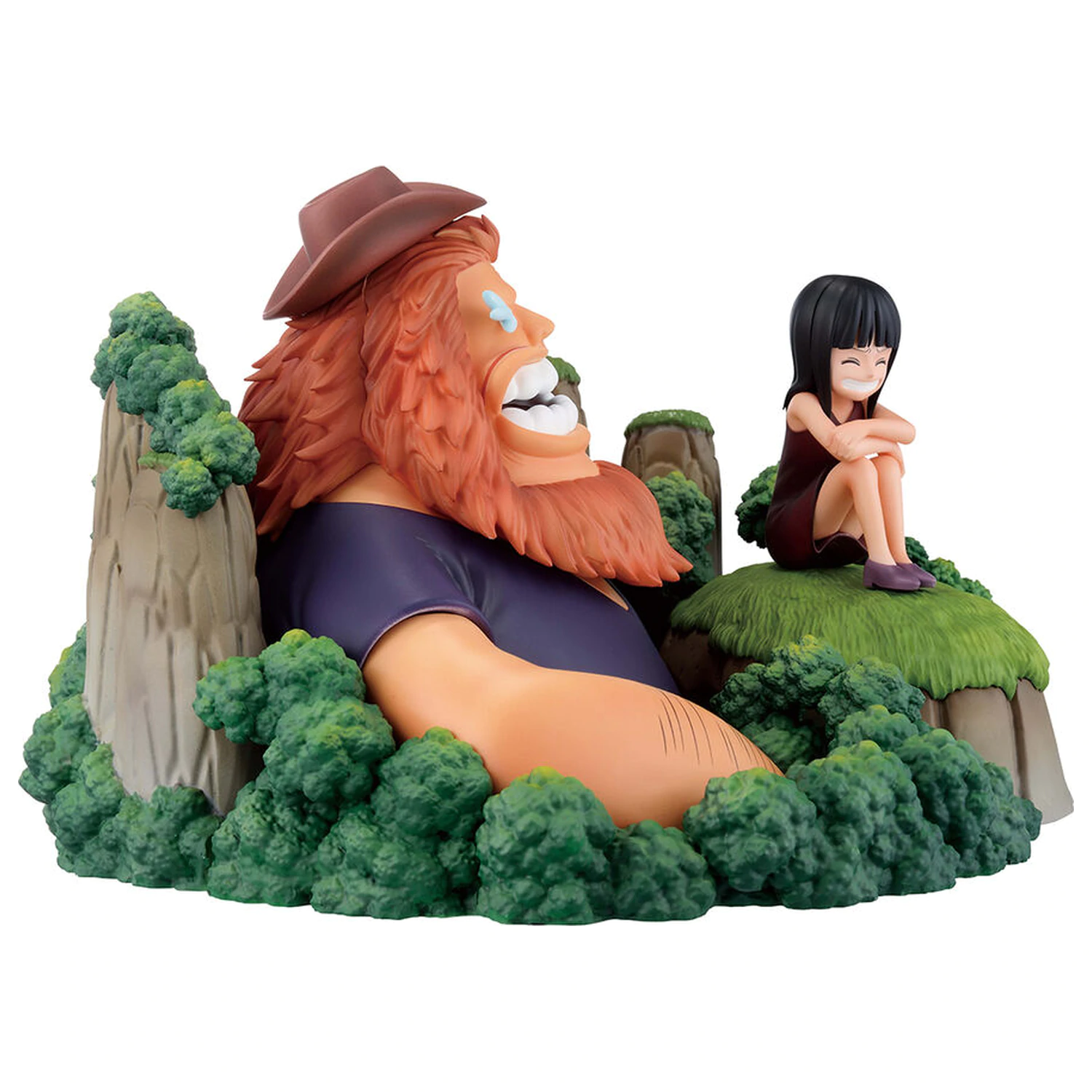 One Piece Dramatic Memories Saul & Robin figura 13cm termékfotó