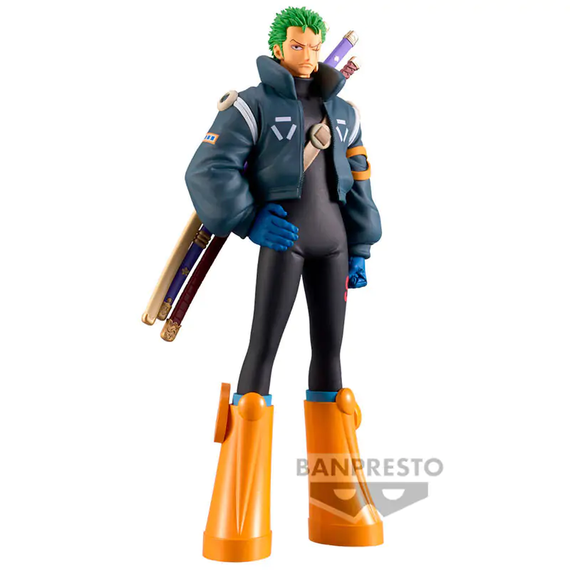 One Piece Egghead Roronoa Zoro Grandline Series figura17cm termékfotó