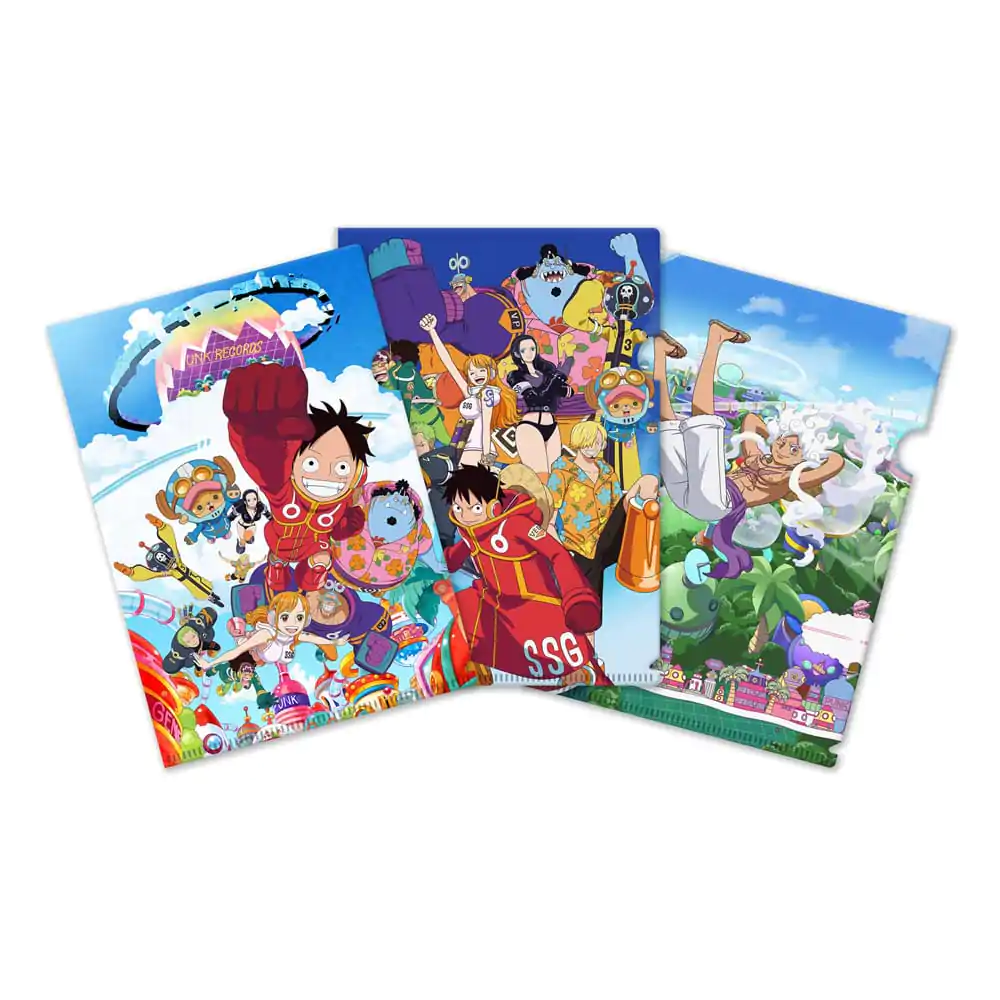 One Piece Egghead Saga Clearfile 3 db-os csomag termékfotó