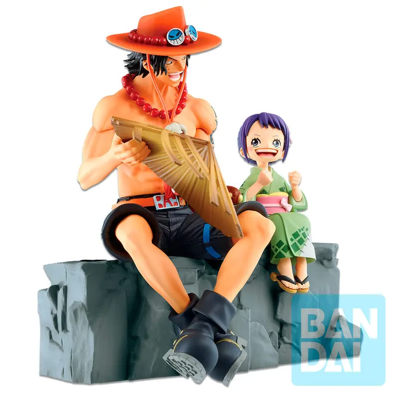 One Piece Emorial Vignette Ace és Otama Ichibansho figura 18cm termékfotó