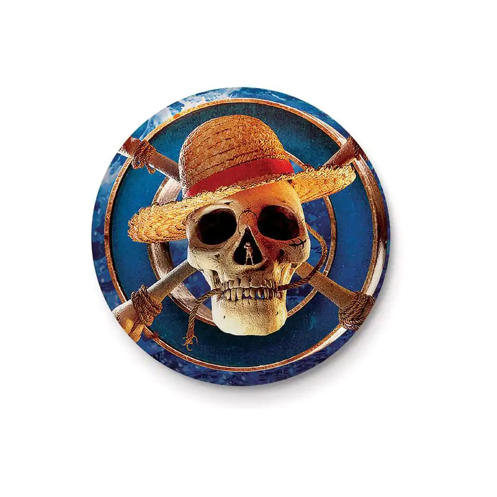 One Piece Enamel Straw Hat Logo kitűző termékfotó