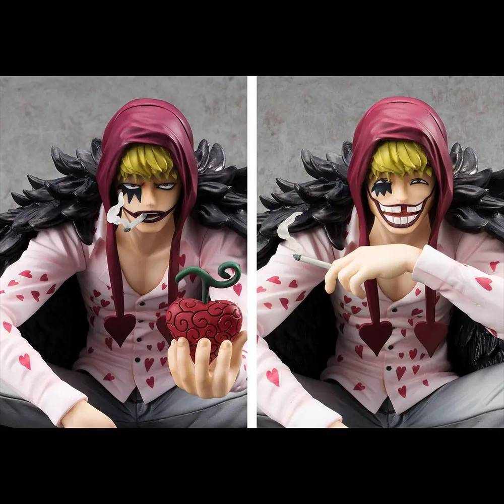 One Piece Excellent Model Limited P.O.P Corazon &amp; Law Limitált kiadás PVC szobor figura 17 cm termékfotó