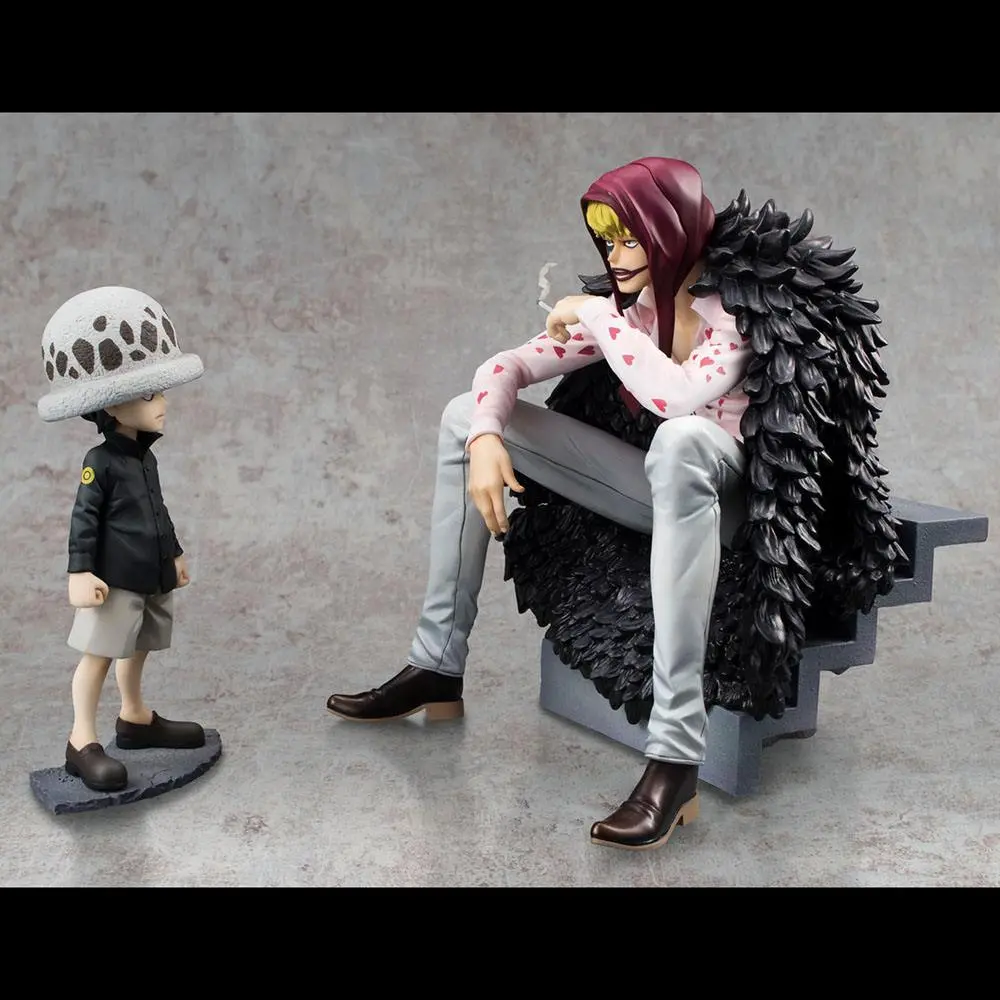 One Piece Excellent Model Limited P.O.P Corazon &amp; Law Limitált kiadás PVC szobor figura 17 cm termékfotó