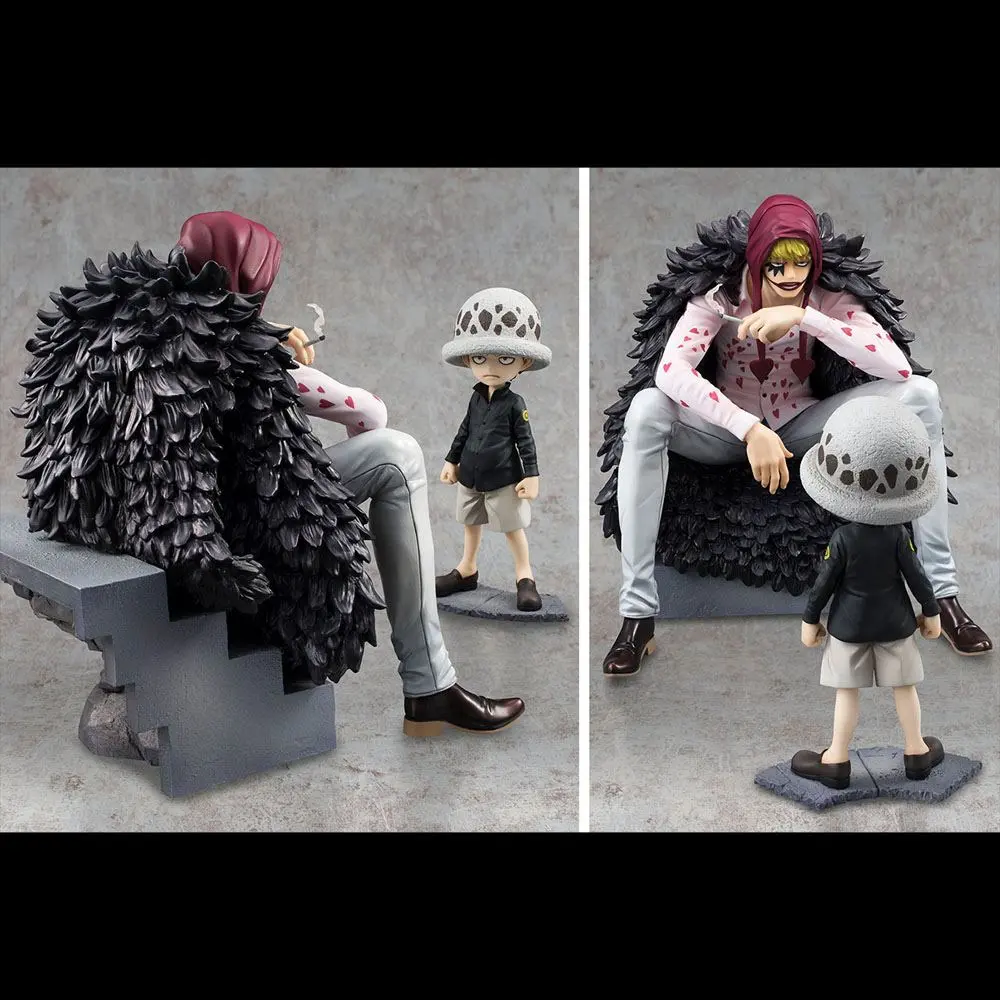 One Piece Excellent Model Limited P.O.P Corazon &amp; Law Limitált kiadás PVC szobor figura 17 cm termékfotó