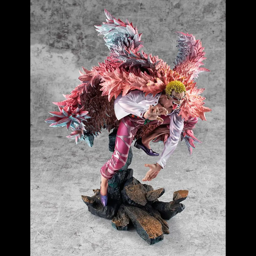 One Piece Excellent Model P.O.P SA-Maximum Heavenly Demon Donquixote Doflamingo PVC szobor figura 35 cm termékfotó