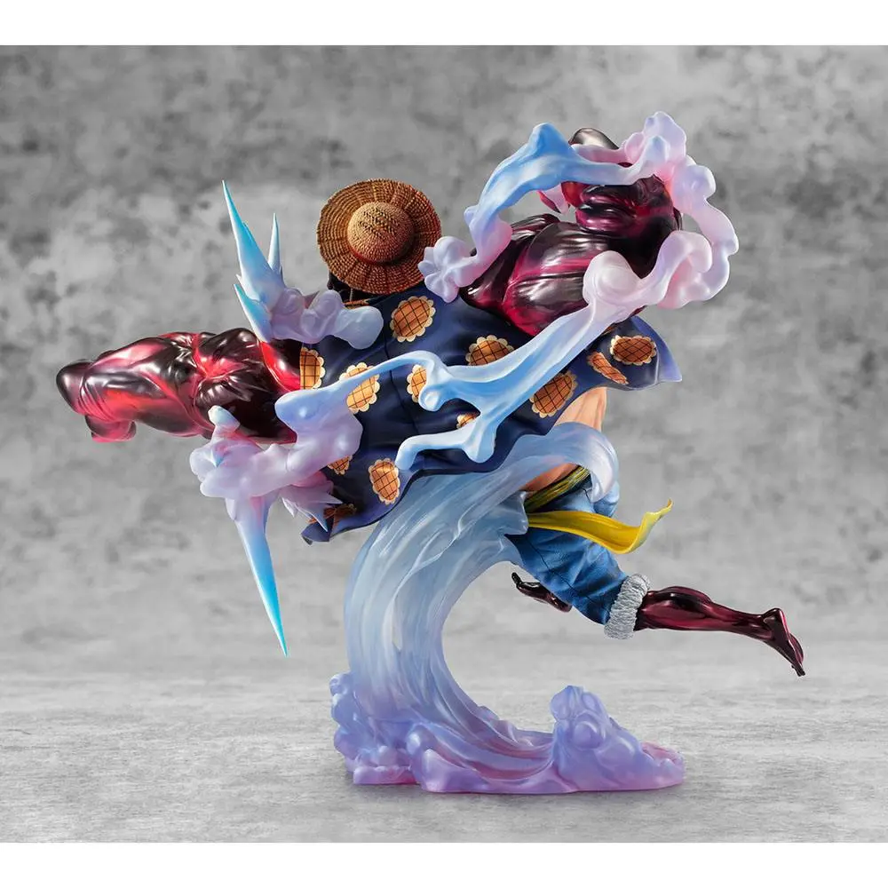 One Piece Excellent Model P.O.P SA-Maximum Monkey D. Luffy Gear 4 Bounce Man Ver. 2 PVC szobor figura 27 cm termékfotó