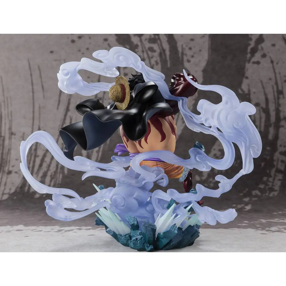One Piece FiguartsZERO Extra Battle Monkey D. Luffy Gear 4 Battle of Monsters on Onigashima PVC szobor figura21 cm termékfotó