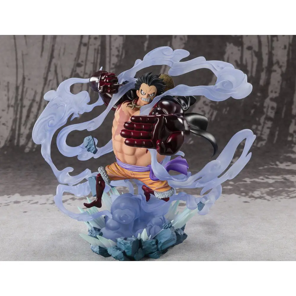 One Piece FiguartsZERO Extra Battle Monkey D. Luffy Gear 4 Battle of Monsters on Onigashima PVC szobor figura21 cm termékfotó