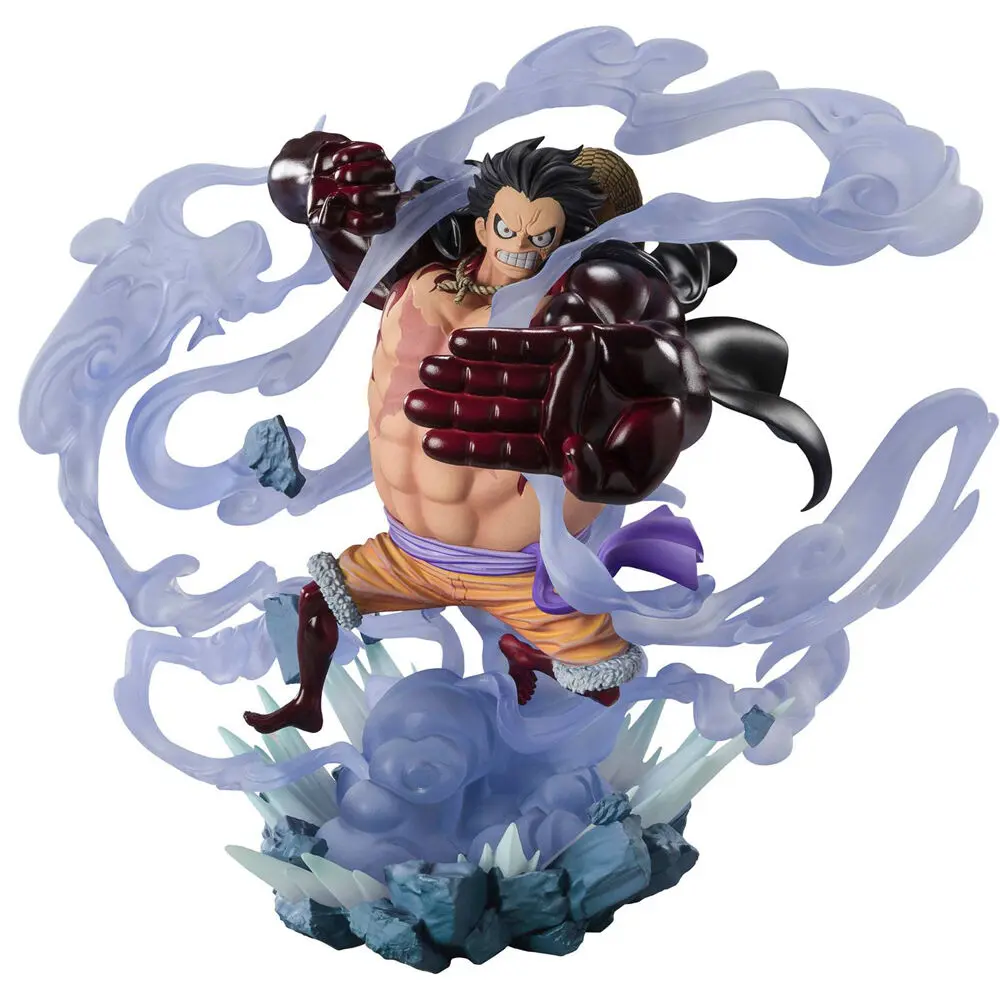 One Piece FiguartsZERO Extra Battle Monkey D. Luffy Gear 4 Battle of Monsters on Onigashima PVC szobor figura21 cm termékfotó