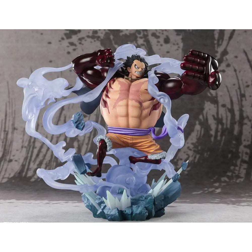 One Piece FiguartsZERO Extra Battle Monkey D. Luffy Gear 4 Battle of Monsters on Onigashima PVC szobor figura21 cm termékfotó