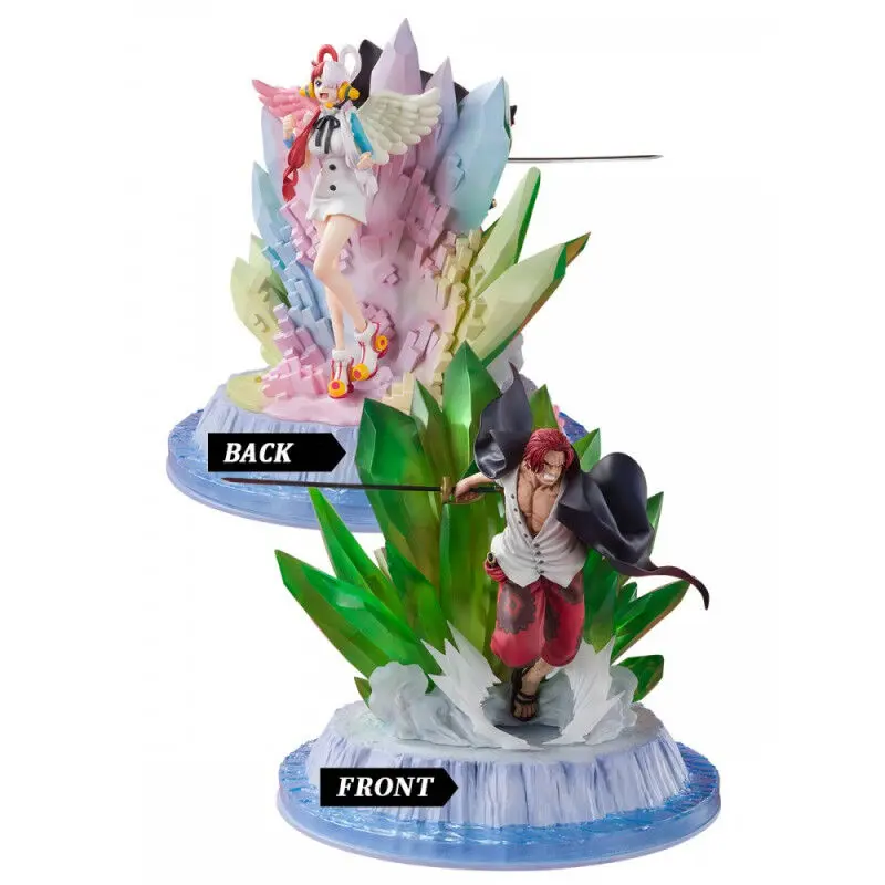 One Piece Extra Battle Shanks and Uta Figuarts Zero szobor figura 24cm termékfotó