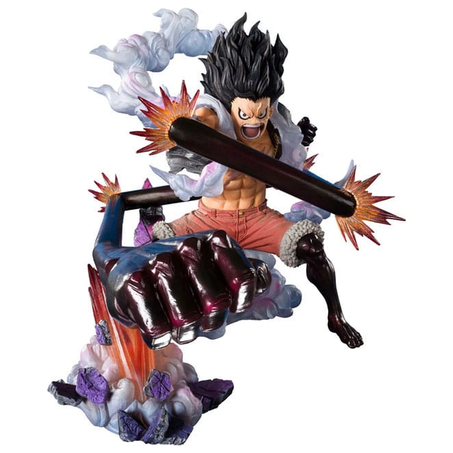 One Piece Figuarts ZERO Extra Battle Monkey D. Luffy Gear 4 Snake Man King Cobra PVC szobor figura 21 cm termékfotó