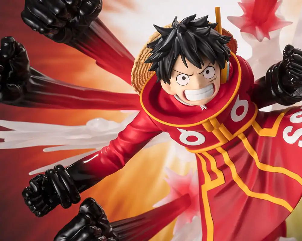 One Piece Figuarts ZERO Extra Battle Monkey D. Luffy -Gum Gum Hawk Gatling- PVC szobor figura 19 cm termékfotó