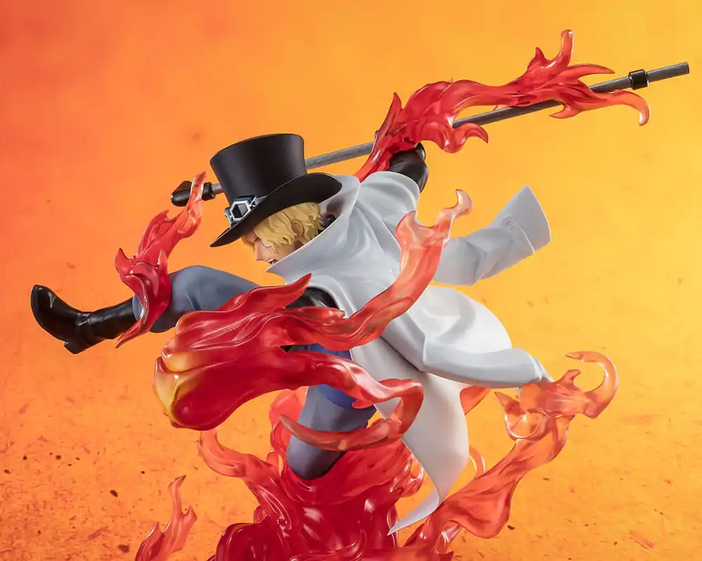 One Piece Figuarts ZERO Extra Battle Sabo Fire Fist Rook Check PVC szobor figura 19 cm termékfotó