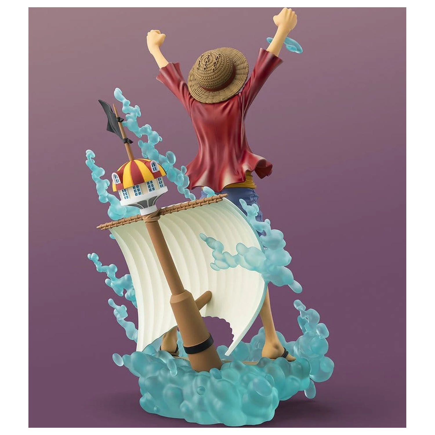 One Piece Figuarts ZERO (STARTune) Monkey D. Luffy -csomagting out for the New World- PVC figura 25 cm termékfotó