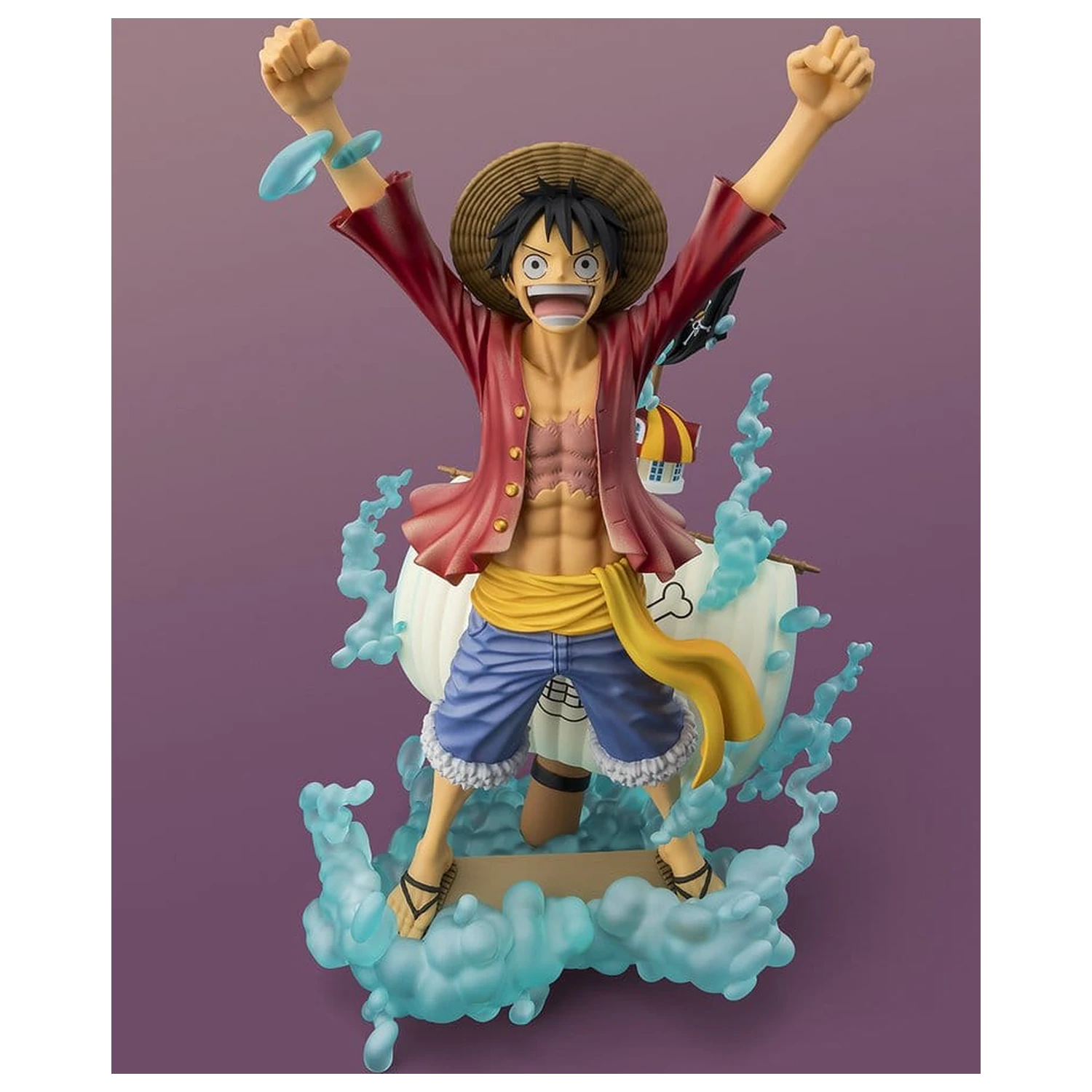 One Piece Figuarts ZERO (STARTune) Monkey D. Luffy -csomagting out for the New World- PVC figura 25 cm termékfotó