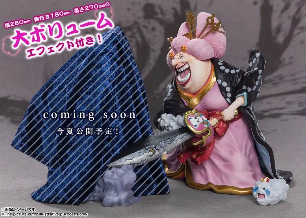 One Piece FiguartsZERO Extra Battle Charlotte Linlin PVC szobor figura 31 cm termékfotó