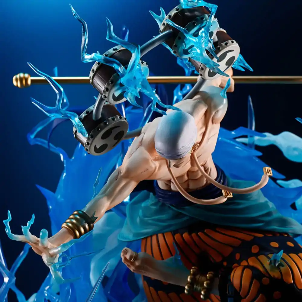 One Piece FiguartsZERO Extra Battle Eneru -Sixty Million Volt Lightning Dragon- PVC szobor figura 32 cm termékfotó